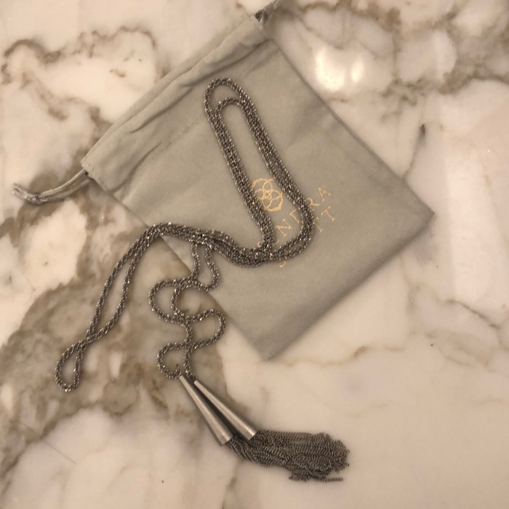 Kinda Scott tassel necklace